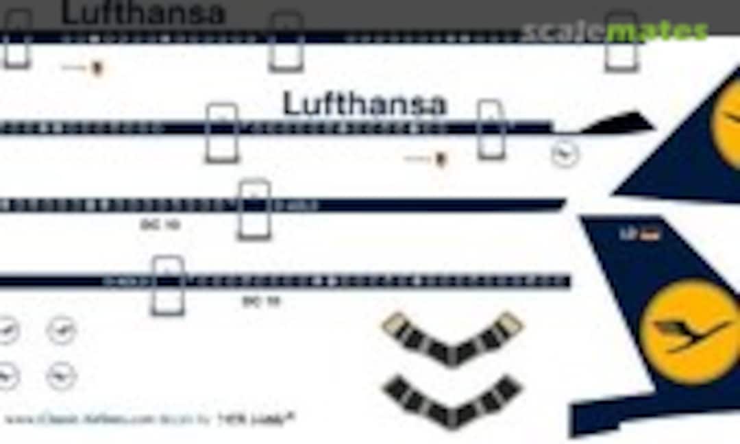 1:144 Lufthansa DC10 (Classic Airlines CA144-125) CA144-125