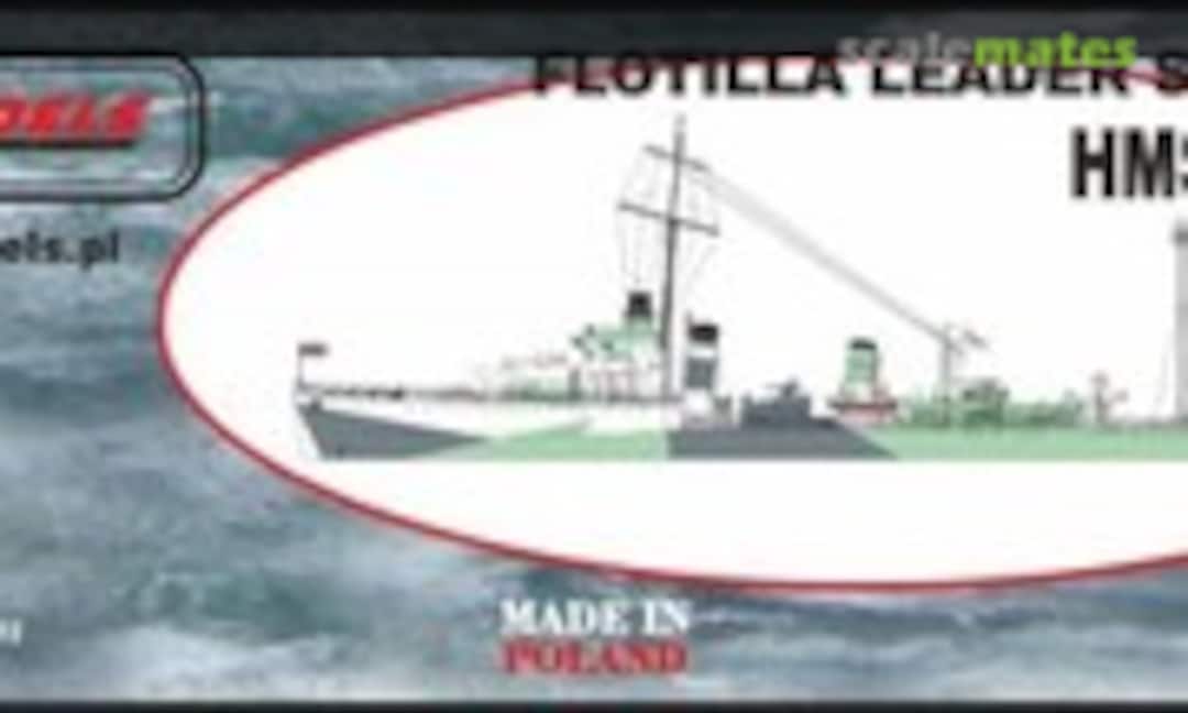 1:700 Flotilla Leader Scott Class, HMS Malcolm 1942 r. (AJM Models 700-005) 700-005