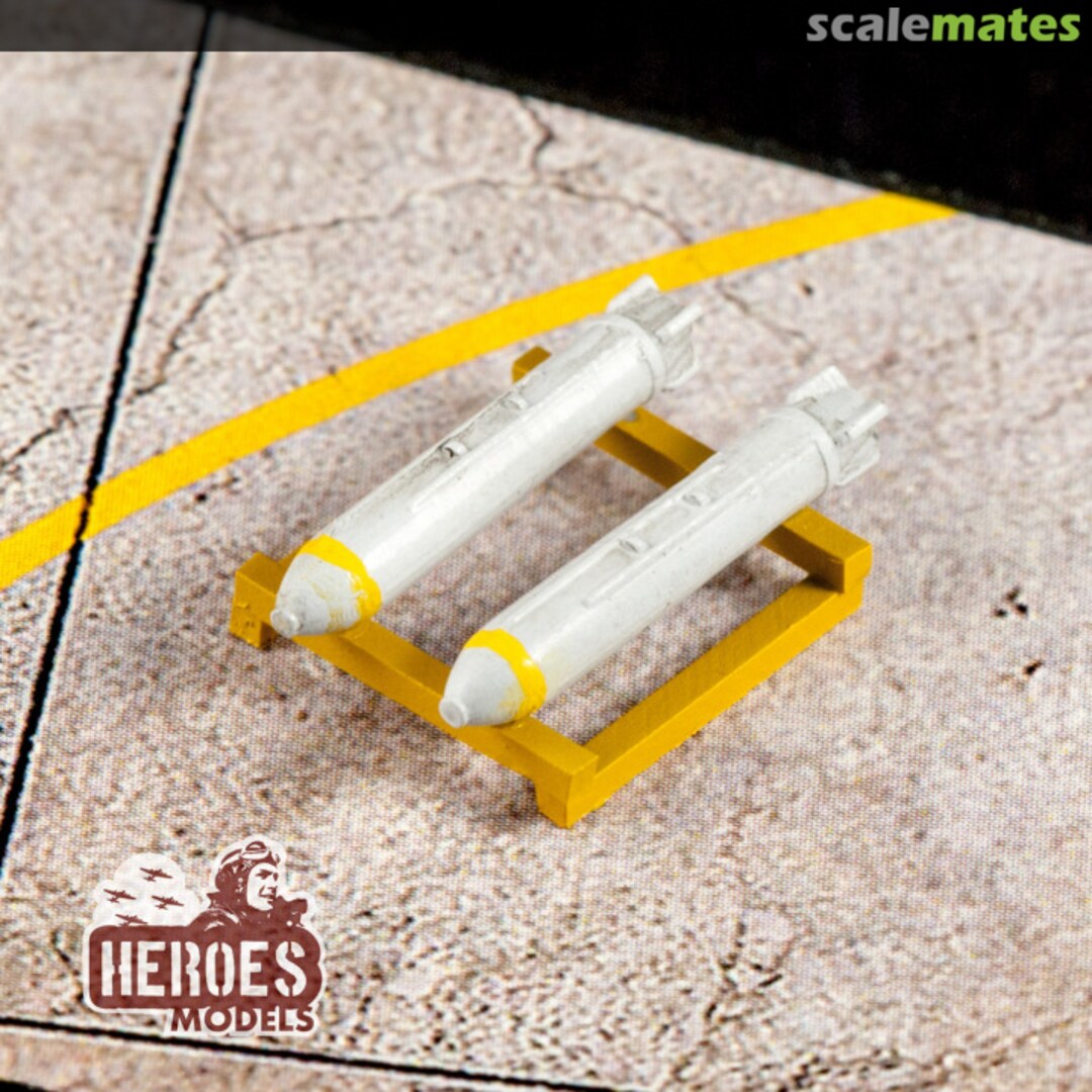 Boxart MK-20 Rockeye bombs (6 pcs.) HM-R14438 Heroes Models Boxart MK-20 Rockeye bombs (6 pcs.) HM-R14438 Heroes Models