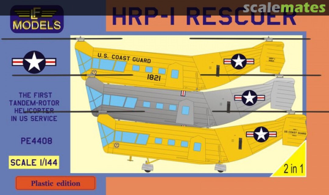 Boxart Piasecki HRP-1 PE4408 LF Models Boxart Piasecki HRP-1 PE4408 LF Models