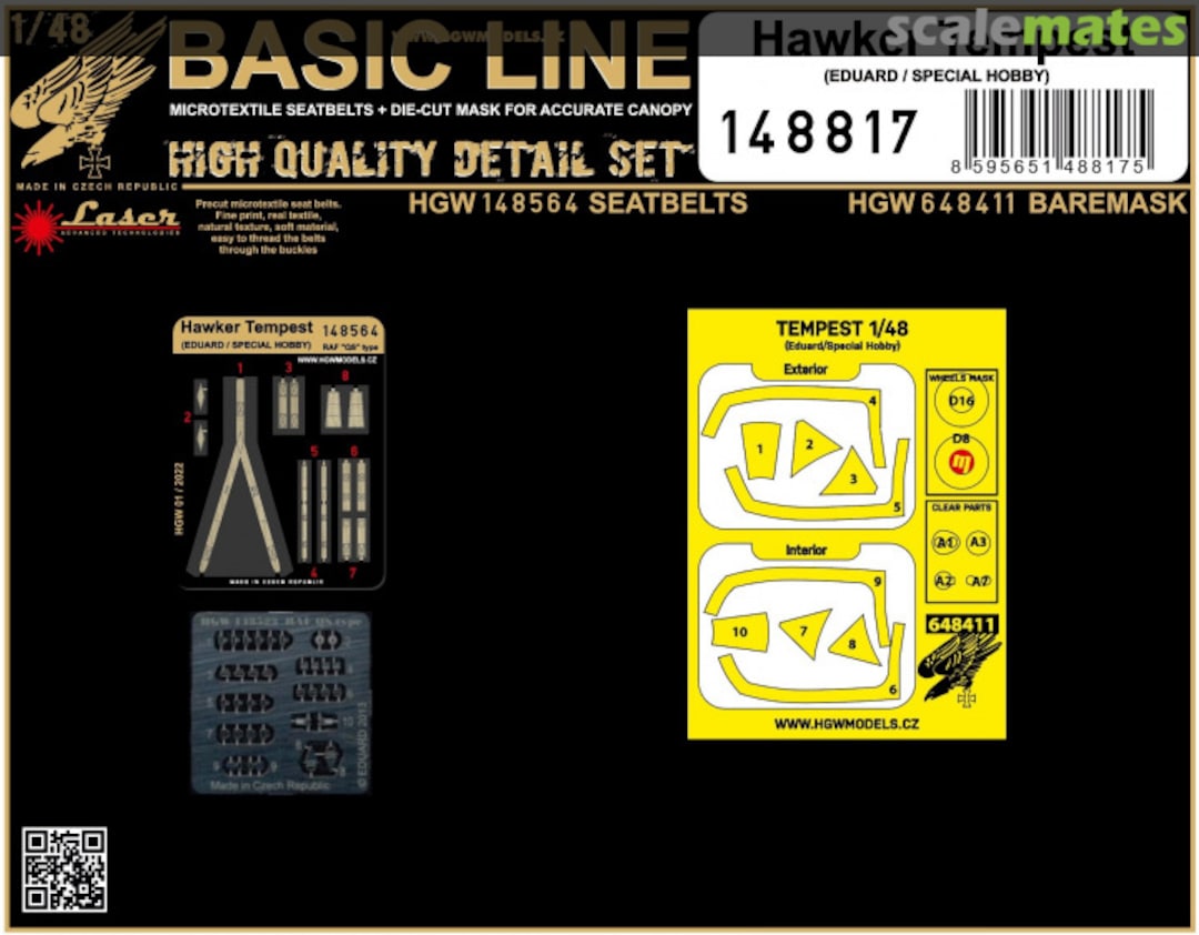 Boxart Hawker Tempest - Basic Line - 148817 HGW Models Boxart Hawker Tempest - Basic Line - 148817 HGW Models