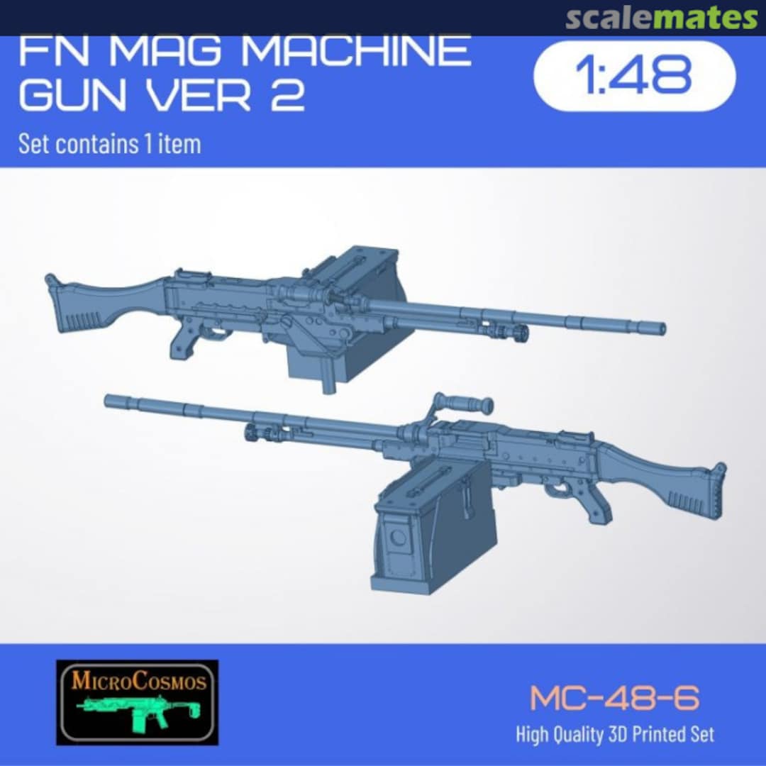 Boxart FN MAG Machine Gun VER 2 MC-48-6 3D MicroCosmos
