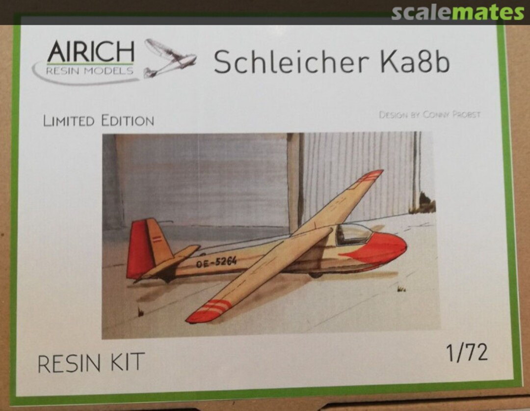 Boxart Schleicher Ka8B AIRICH Resin Models Boxart Schleicher Ka8B AIRICH Resin Models