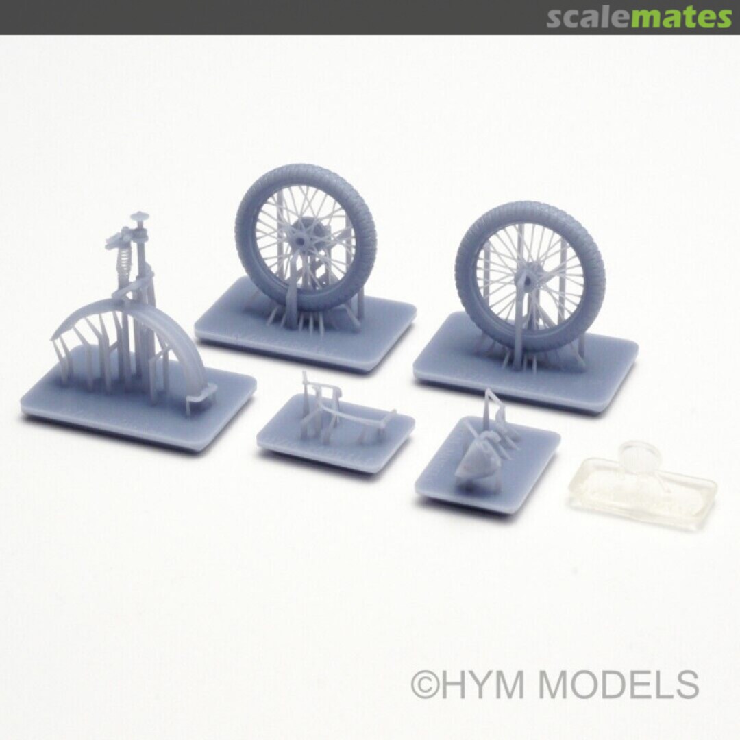 Contents BSA M20 3D Printed Detail Set 001 HYM Models Contents BSA M20 3D Printed Detail Set 001 HYM Models