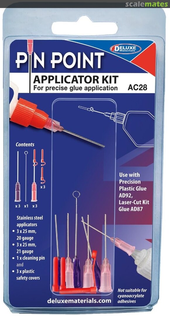 Boxart Pin Point Applicator Kit AC28 Deluxe Materials