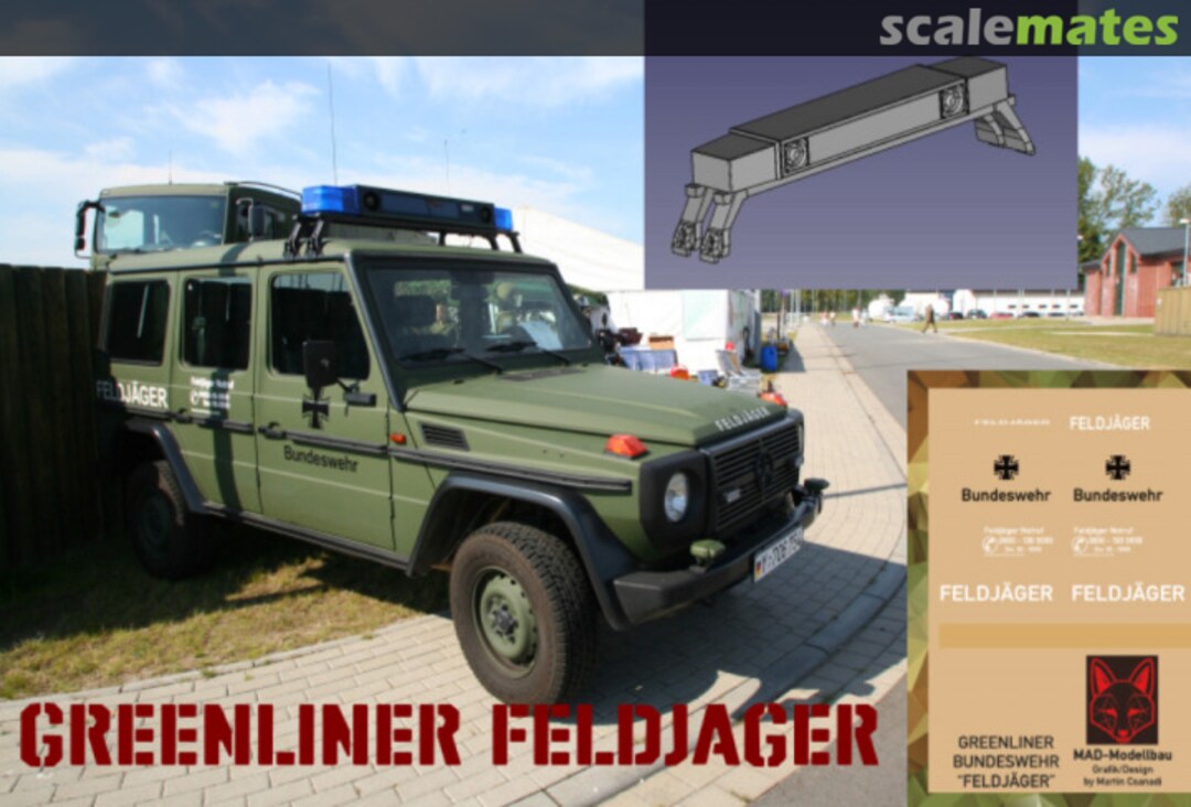 Boxart Greenliner -Feldjäger MAD-Modellbau Boxart Greenliner -Feldjäger MAD-Modellbau