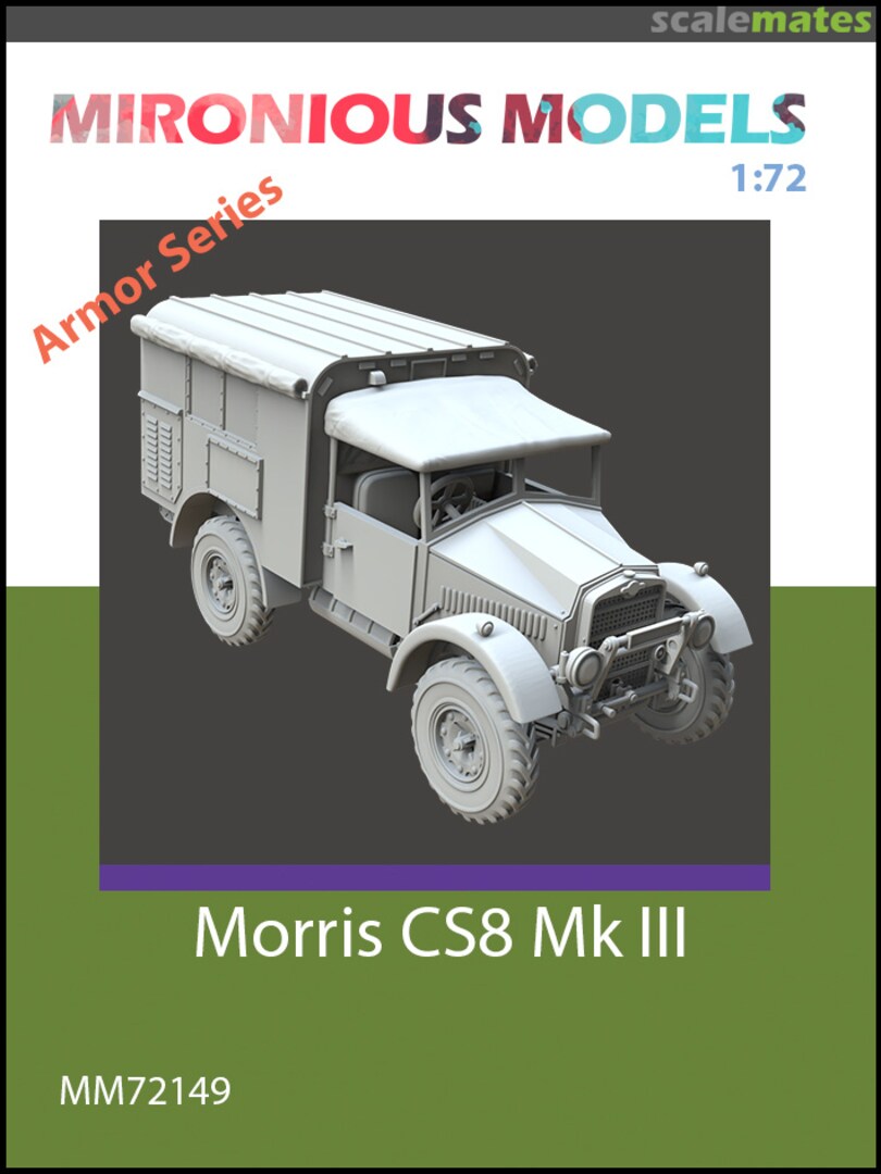 Boxart Morris CS8 Mk III (3D-Printed) MM72149 Mironious Models Boxart Morris CS8 Mk III (3D-Printed) MM72149 Mironious Models