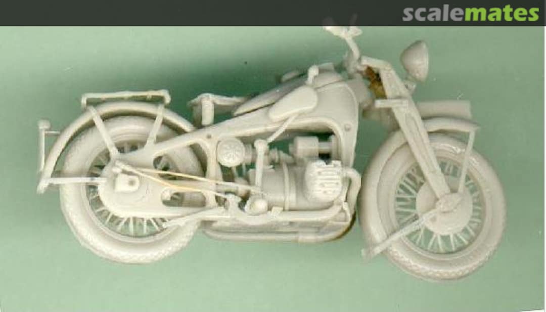 Boxart Gnome-Rhone AX2 RM with sidecar 350004 Propaganda Kompany Boxart Gnome-Rhone AX2 RM with sidecar 350004 Propaganda Kompany