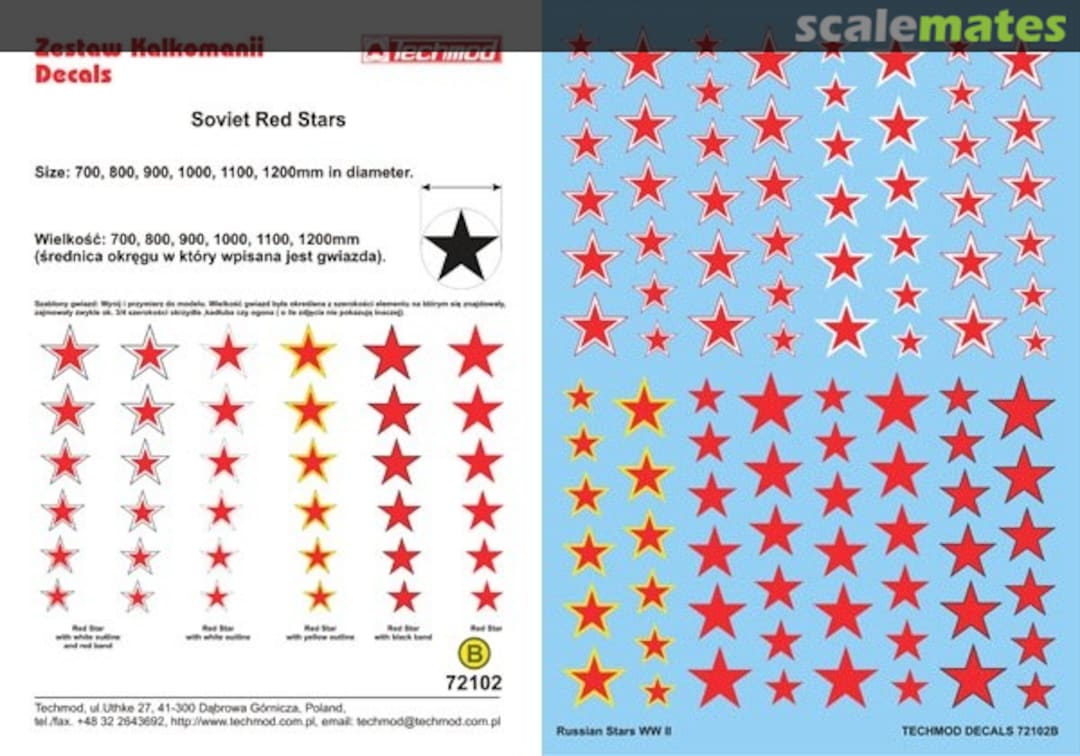 Boxart Soviet Red Stars 72102 Techmod Boxart Soviet Red Stars 72102 Techmod