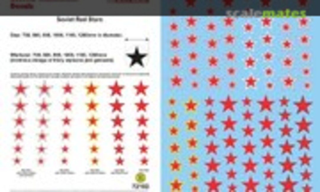 1:72 Soviet Red Stars (Techmod 72102)