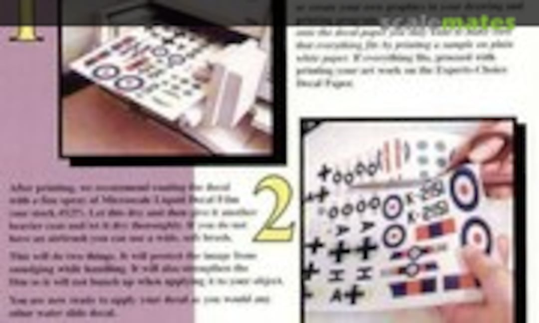 No Clear Decal Film (Experts-Choice Decal 122) 122