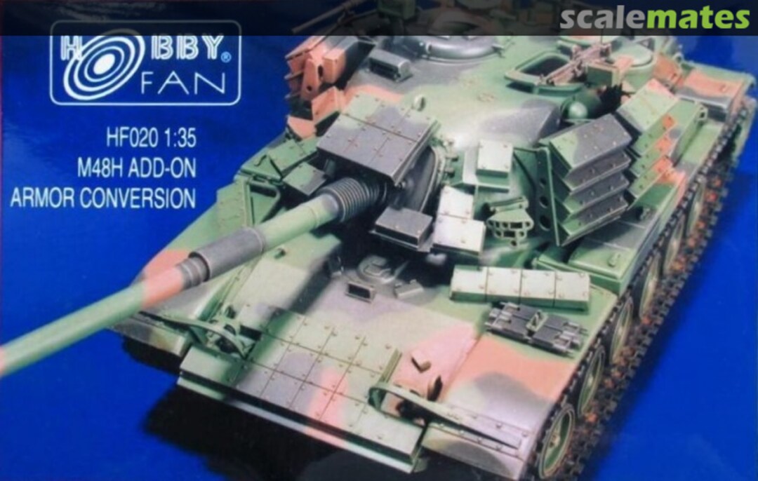 Boxart M48H M48 Add-On Armor Conversion HF020 Hobby Fan Boxart M48H M48 Add-On Armor Conversion HF020 Hobby Fan