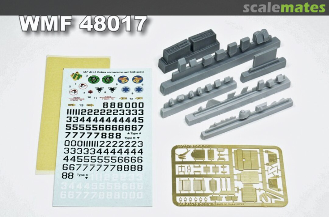 Boxart IAF AH-1S Cobra (2013) Conversion Set WMF48017 Wingman Models Boxart IAF AH-1S Cobra (2013) Conversion Set WMF48017 Wingman Models