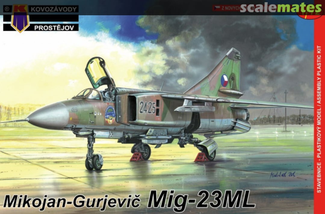 Boxart Mikojan-Gurjevič MiG-23ML KPM0069 Kovozávody Prostějov Boxart Mikojan-Gurjevič MiG-23ML KPM0069 Kovozávody Prostějov
