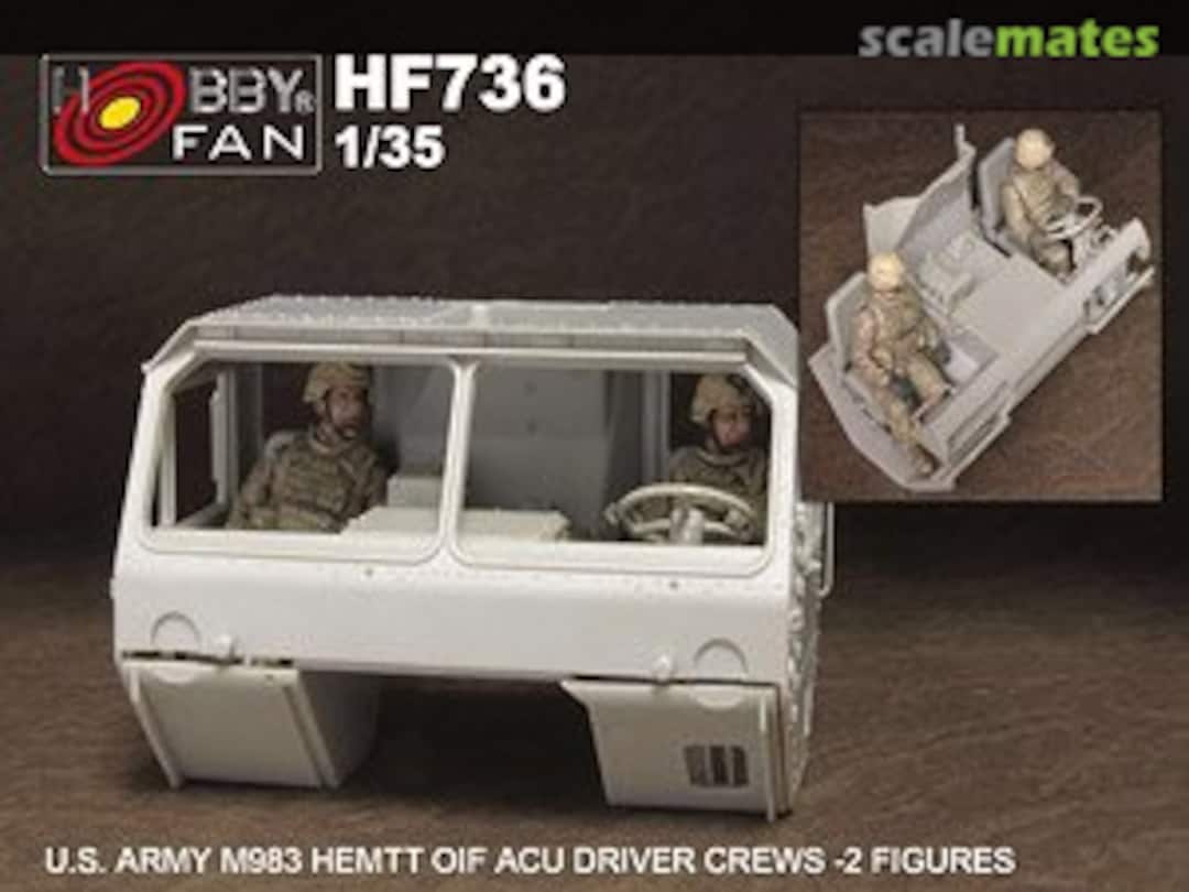 Boxart M983 Hemtt OIF ACU Driver Crews HF736 Hobby Fan Boxart M983 Hemtt OIF ACU Driver Crews HF736 Hobby Fan