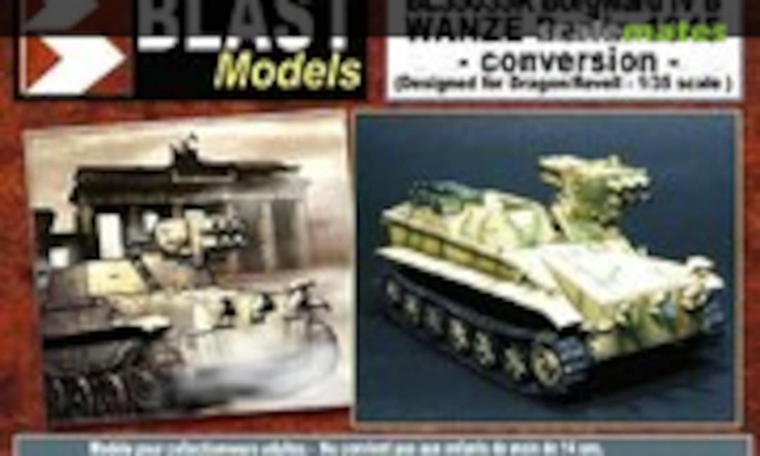 1:35 Borgward IV B Wanze Berlin 1945 (Blast Models BL35035K)