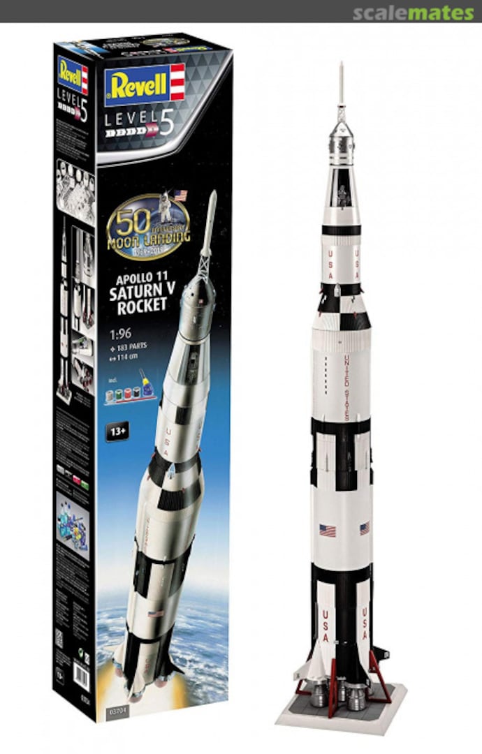 Boxart Apollo 11 Saturn V Rocket 03704 Revell Boxart Apollo 11 Saturn V Rocket 03704 Revell