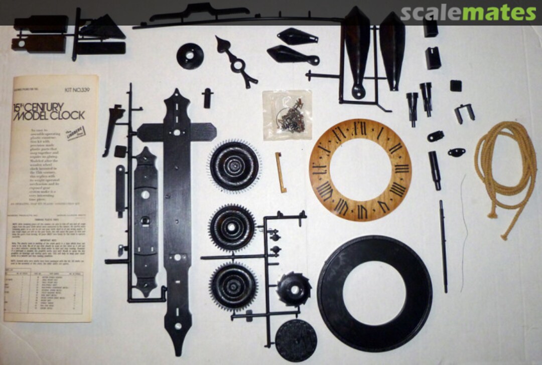 Contents 15th Century Model Clock 339 Lindberg Contents 15th Century Model Clock 339 Lindberg