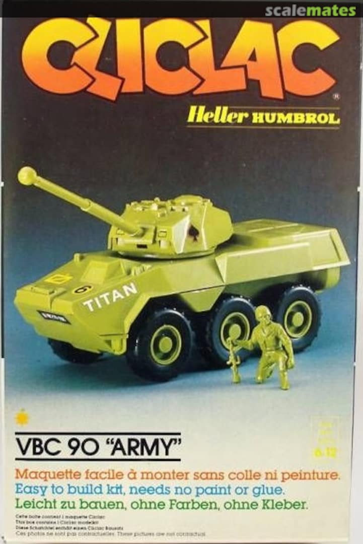 Boxart VBC 90 Army 2039 Cliclac Heller Humbrol