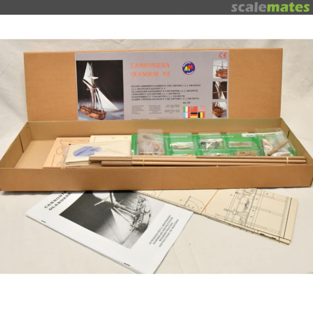 Boxart Canonniera Olandese No.2 797 Mantua Model Boxart Canonniera Olandese No.2 797 Mantua Model