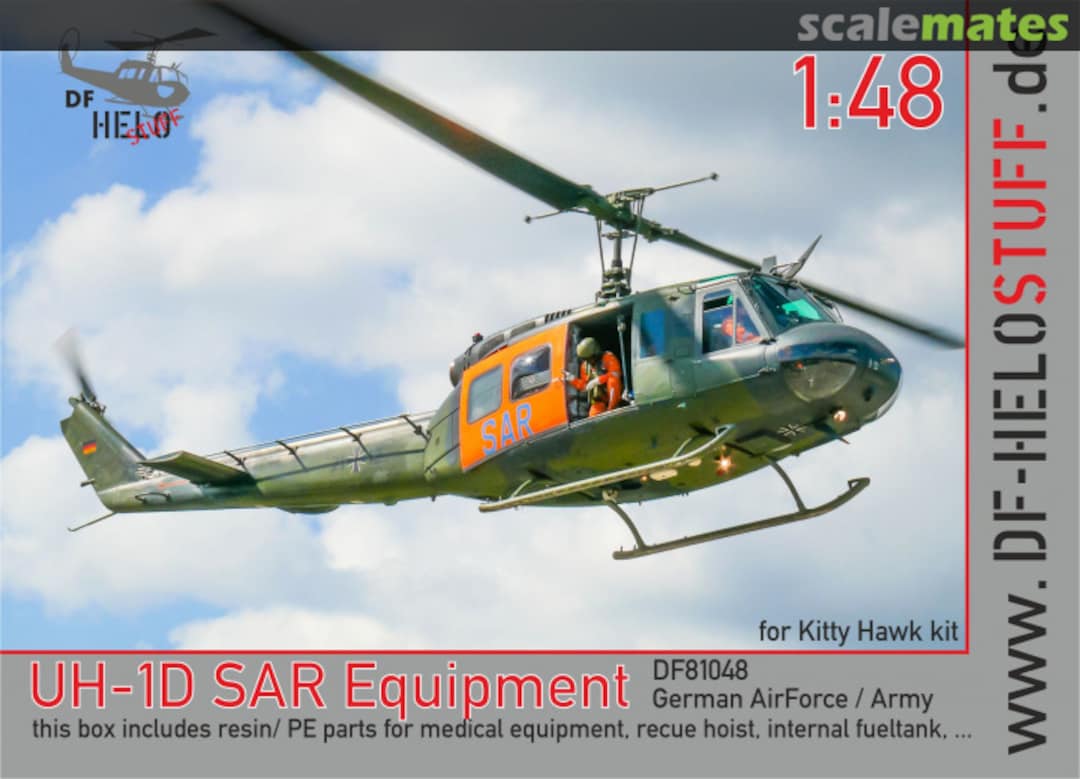 Boxart UH-1D SAR Equipment DF81048 DF HeloStuff