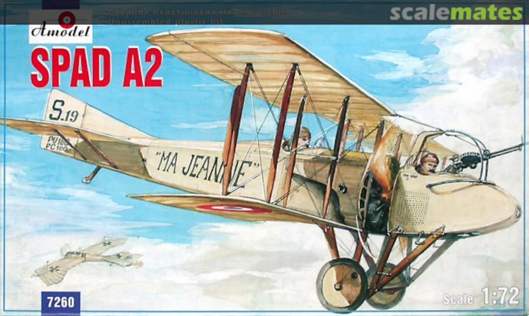 Boxart SPAD A2 7260 Amodel Boxart SPAD A2 7260 Amodel