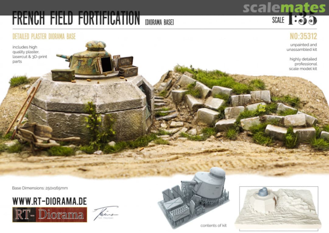 Boxart Field Fortification 35312 RT-Diorama Boxart Field Fortification 35312 RT-Diorama