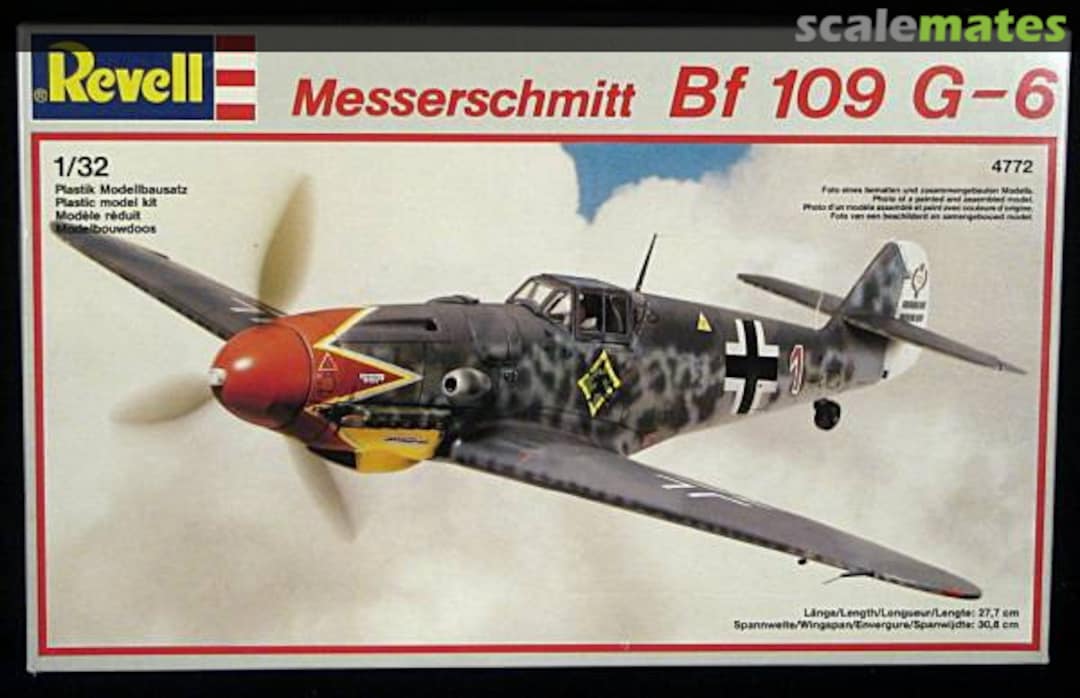 Boxart Messerschmitt Bf 109 G-6 4772 Revell Boxart Messerschmitt Bf 109 G-6 4772 Revell