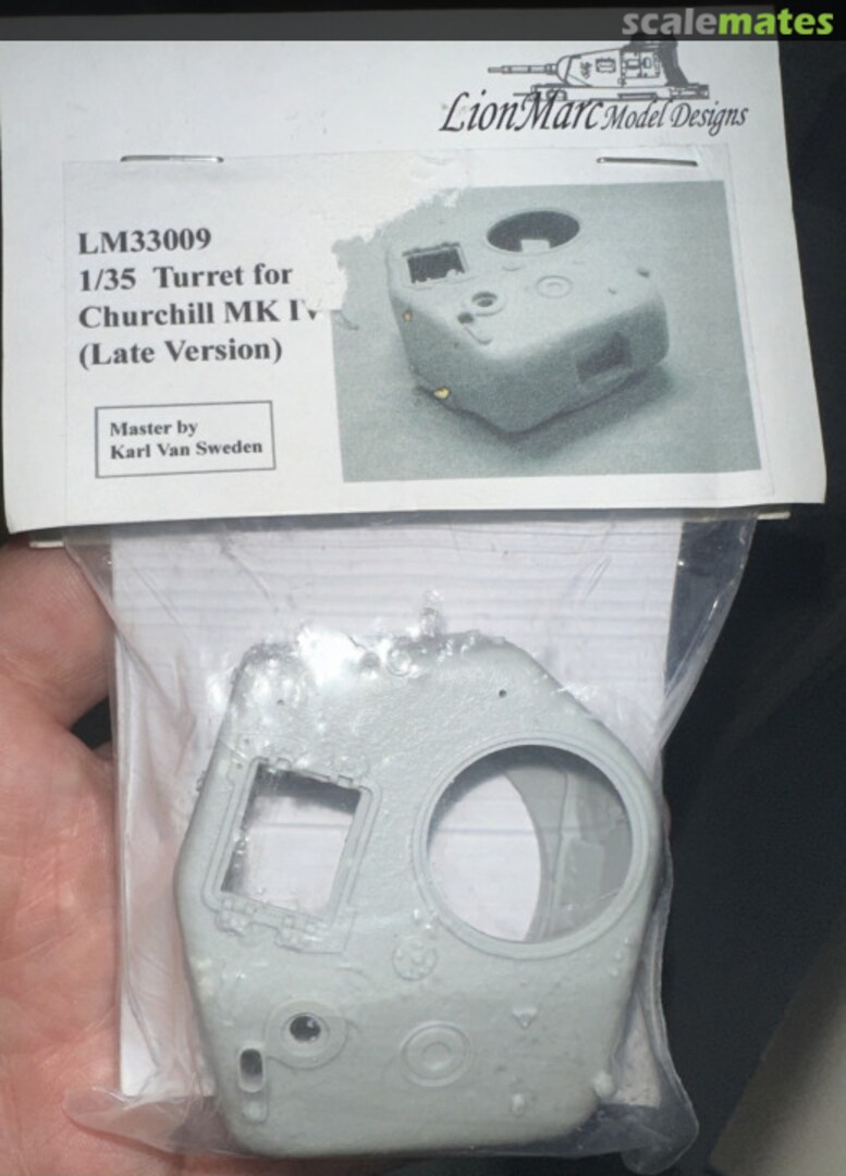 Boxart Churchill Mk IV turret (Late Version) LM33009 LionMarc Boxart Churchill Mk IV turret (Late Version) LM33009 LionMarc