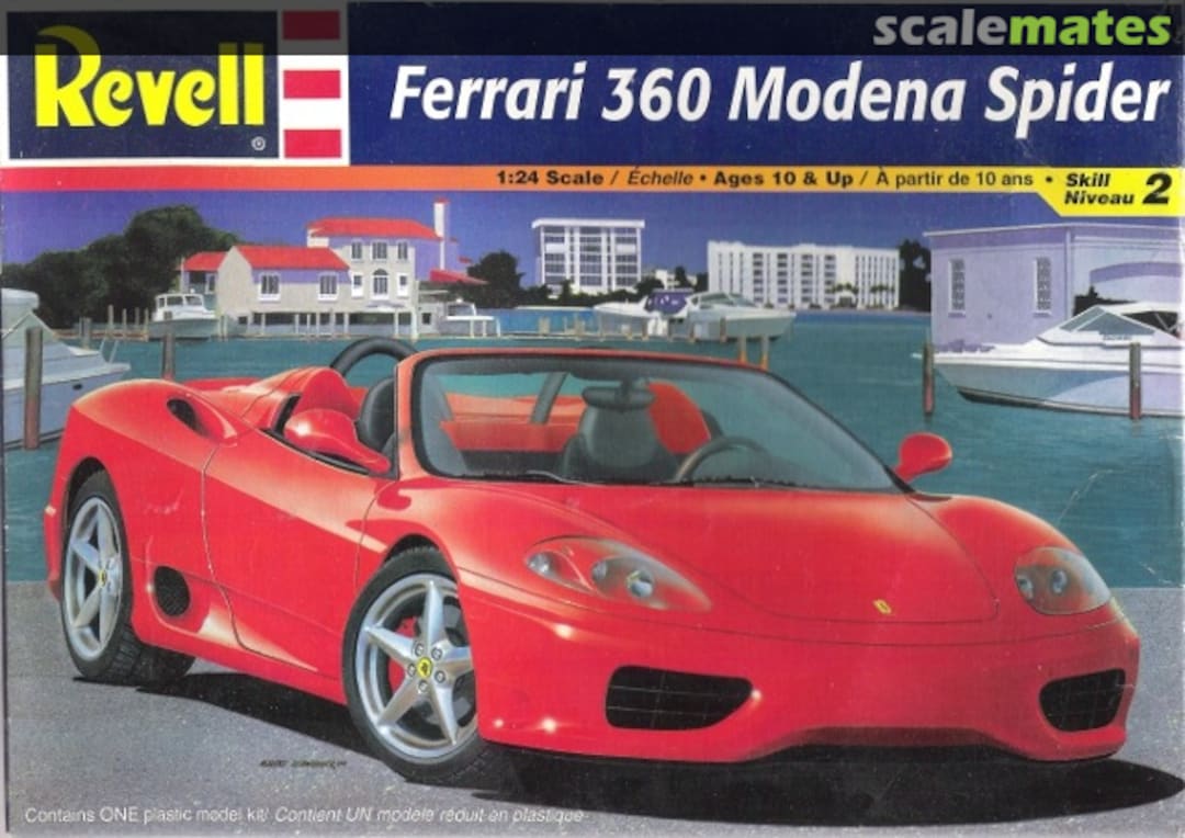 Boxart Ferrari 360 Modena Spider 85-2365 Revell Boxart Ferrari 360 Modena Spider 85-2365 Revell