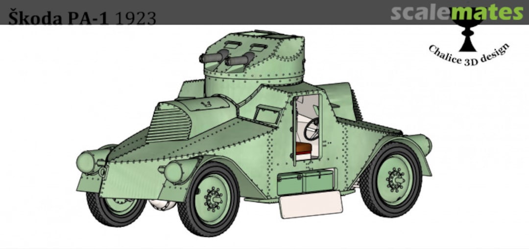 Boxart Skoda PA-1 CD001 Chalice 3D Design Boxart Skoda PA-1 CD001 Chalice 3D Design