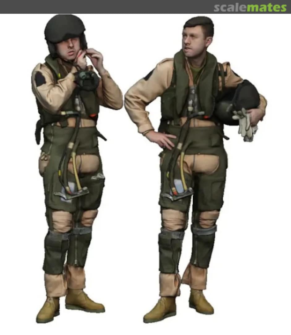 Boxart RAF Gulf War Buccaneer Crew 2 50507-032 Modelu Boxart RAF Gulf War Buccaneer Crew 2 50507-032 Modelu