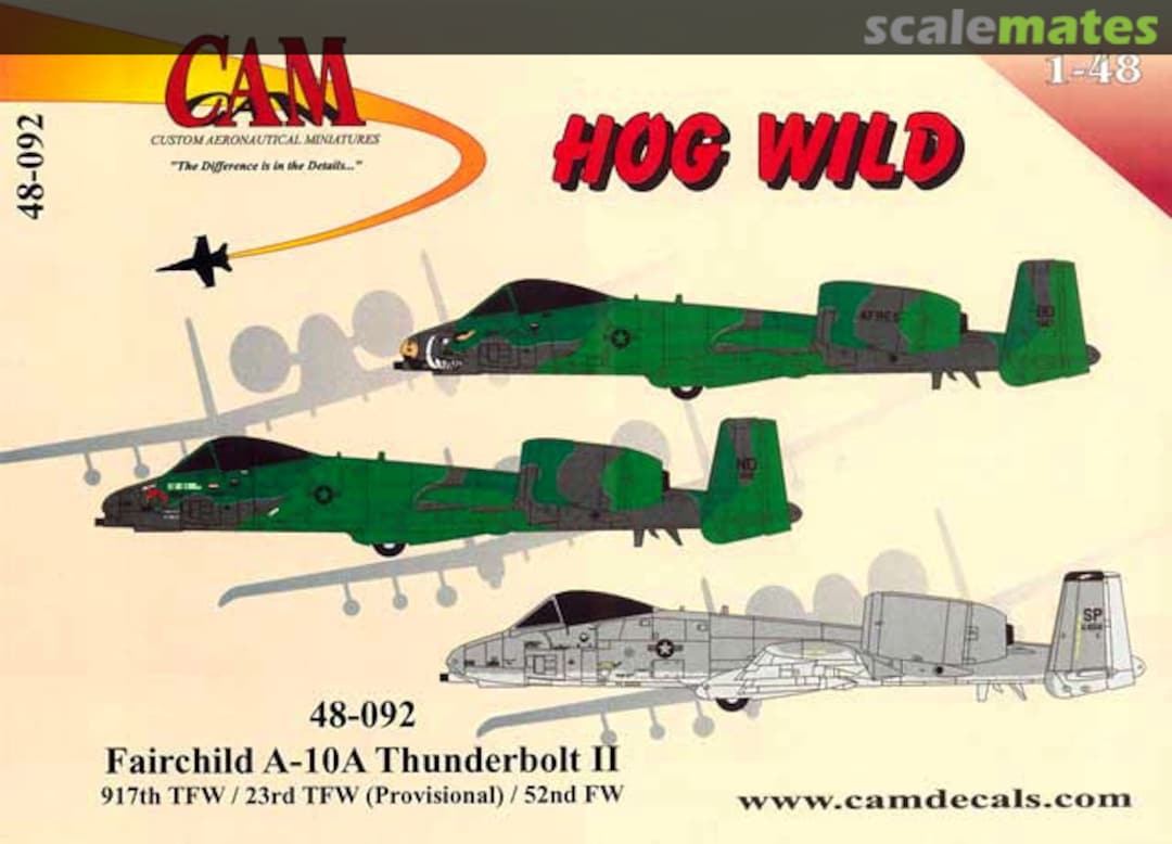 Boxart Hog Wild 48-092 CAM Boxart Hog Wild 48-092 CAM