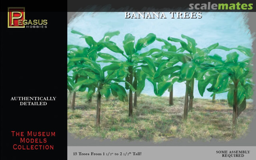 Boxart Banana Trees 6509 Pegasus Hobbies Boxart Banana Trees 6509 Pegasus Hobbies