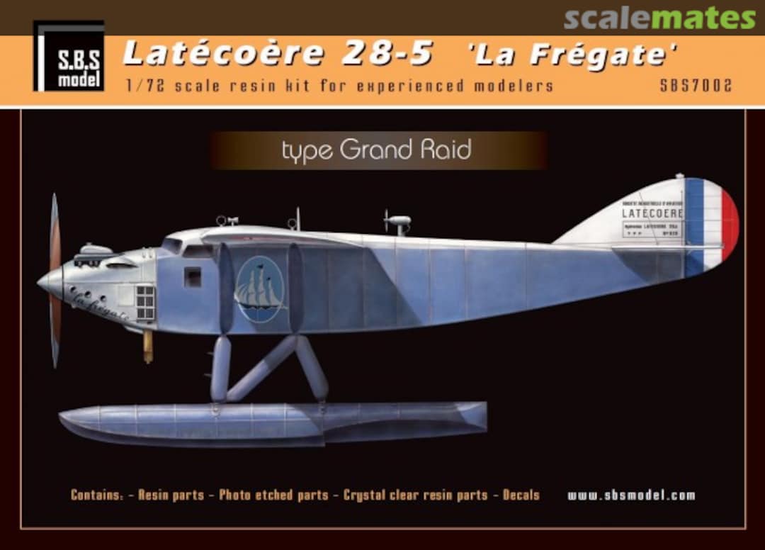 Boxart Latécoère 28-5 'La Frégate' SBS7002 SBS Model