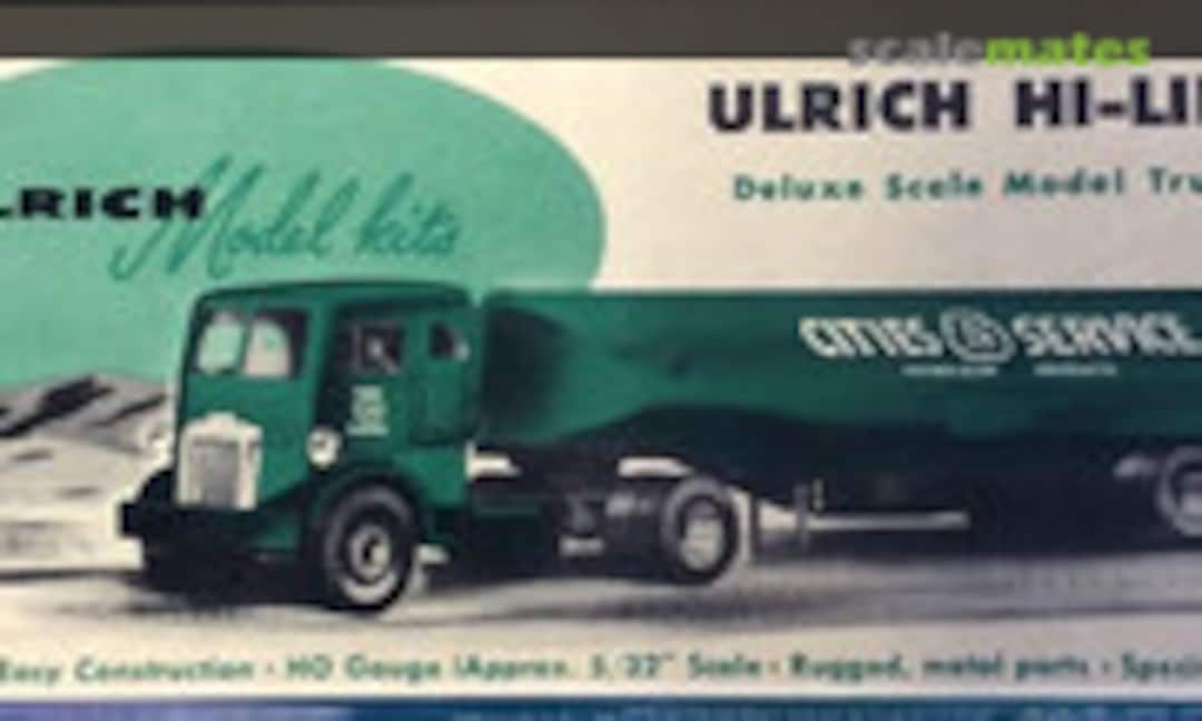 1:87 Kenworth Tractor and Tank Trailer (Ulrich Model Kits 1T1) 1T1