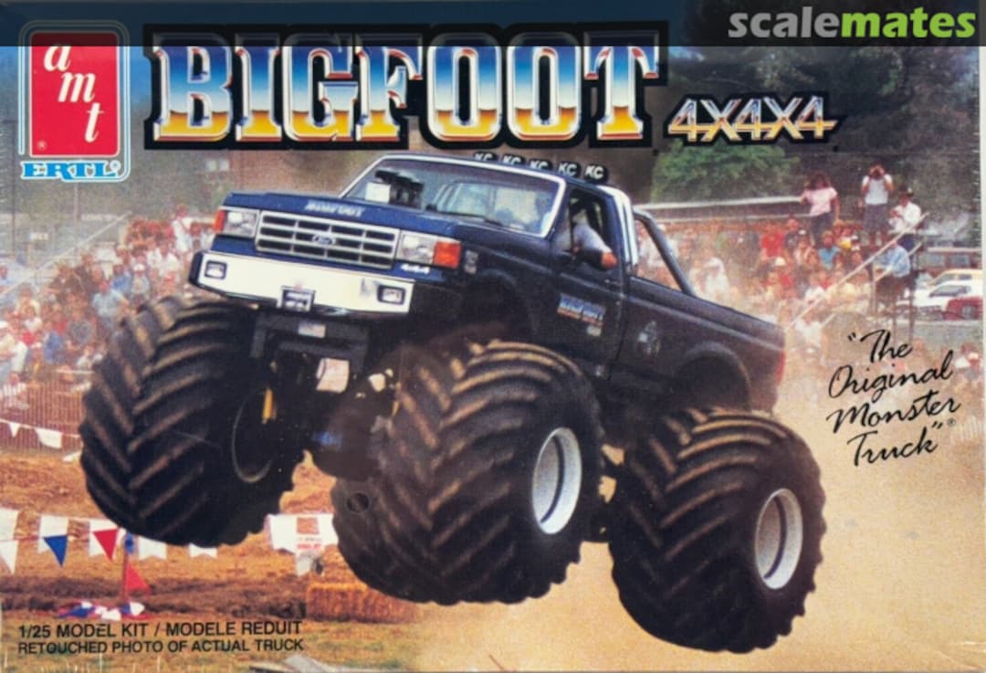 Boxart Bigfoot 4x4x4 6712 AMT/ERTL Boxart Bigfoot 4x4x4 6712 AMT/ERTL