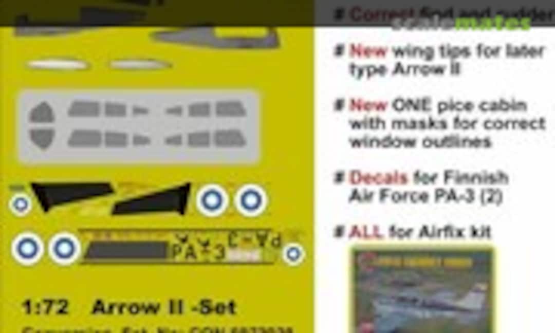 1:72 Piper PA-28R Arrow II - long fuselage (Constanza Kit CON6072028) CON6072028