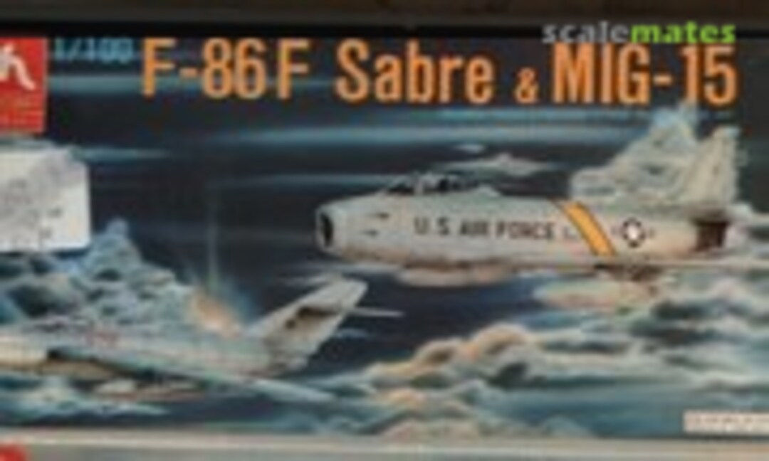 1:100 F-86F &amp; MiG 15 (Hobbycraft HC1162)