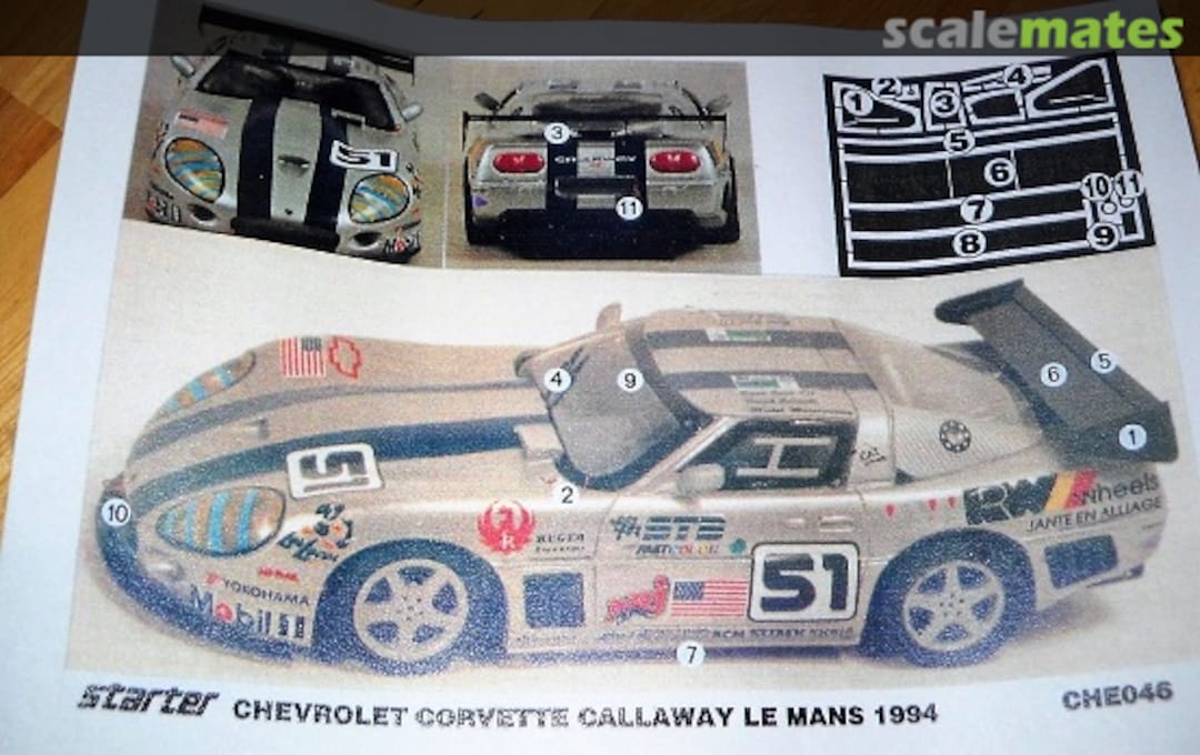 Boxart Callaway Corvette #001 "RW" CHE046 Starter Boxart Callaway Corvette #001 "RW" CHE046 Starter