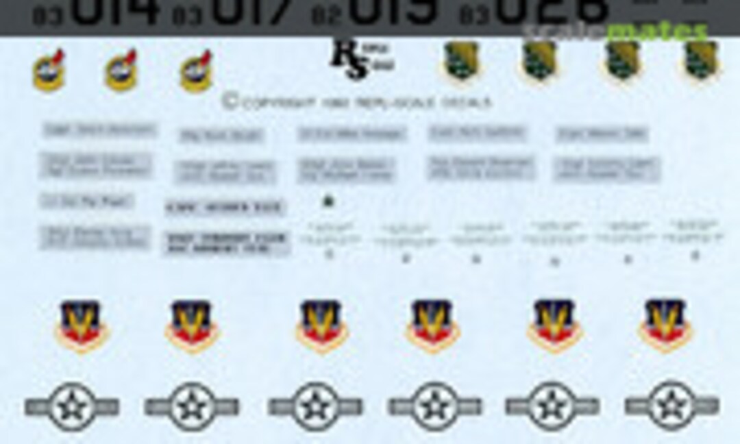 1:48 1st TFW MiG Killer & 71st TFS Cmdr (Repli-scale 48-5036) 48-5036