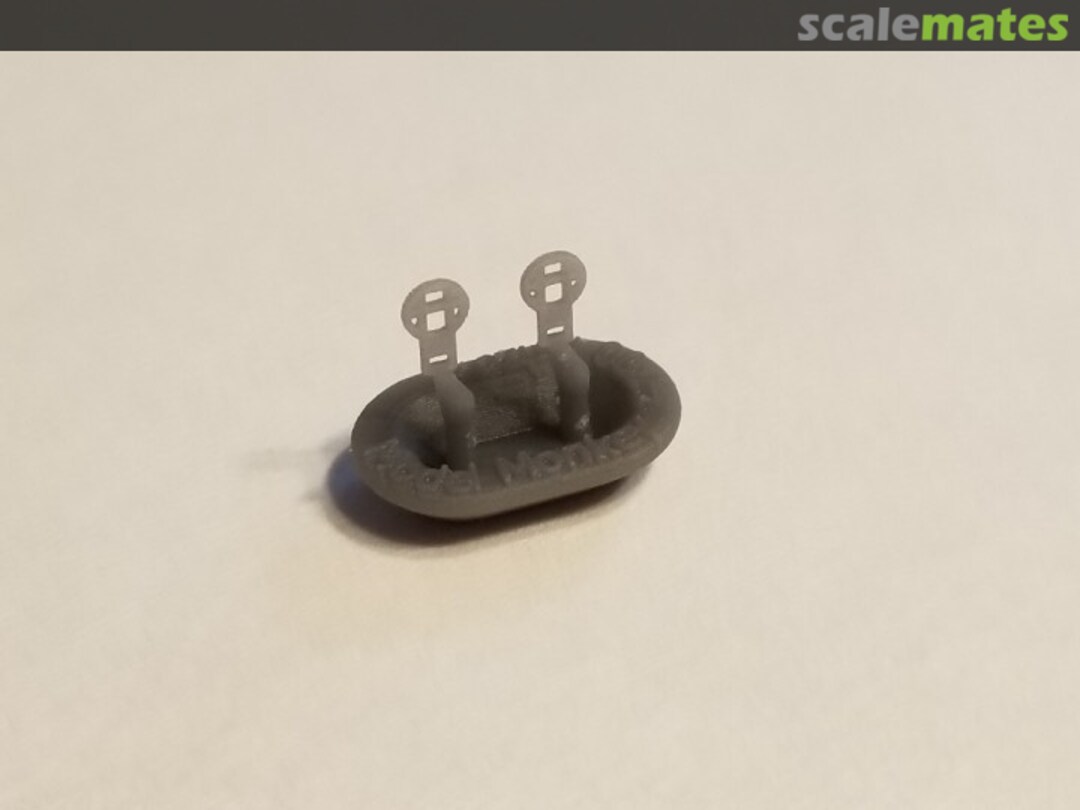 Boxart USS Arizona Mk.49 1.1" Director Platforms, 1941 700-Mk49 Platforms Model Monkey