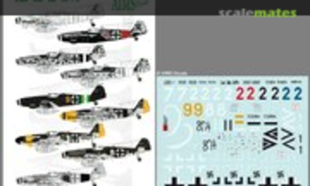1:48 Late war Bf 109's (AIMS 48D024)