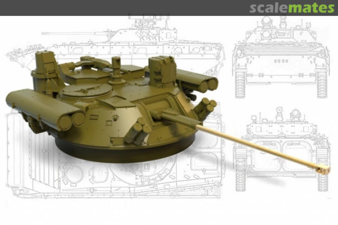 Boxart Turret "Berezhok" for BMP-2 and IFV Bumerang B35190 Miniarm Boxart Turret "Berezhok" for BMP-2 and IFV Bumerang B35190 Miniarm
