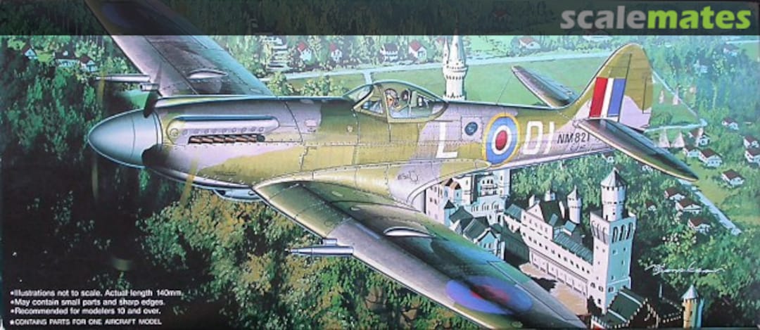 Boxart Spitfire F.R.Mk.14E "RAF in Germany" C-13 Fujimi Boxart Spitfire F.R.Mk.14E "RAF in Germany" C-13 Fujimi