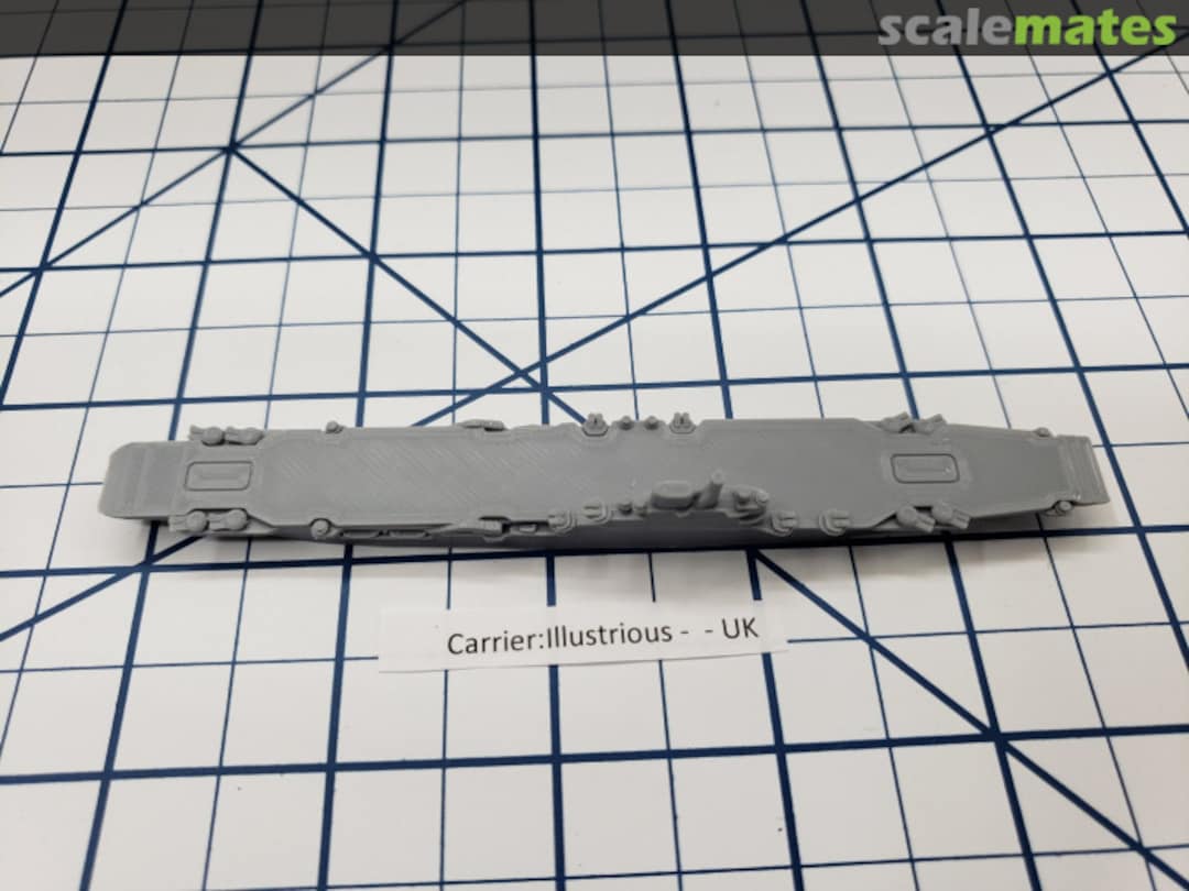 Boxart Illustrious class Aircraft Carrier 1200-Illustrious XP Forge Boxart Illustrious class Aircraft Carrier 1200-Illustrious XP Forge