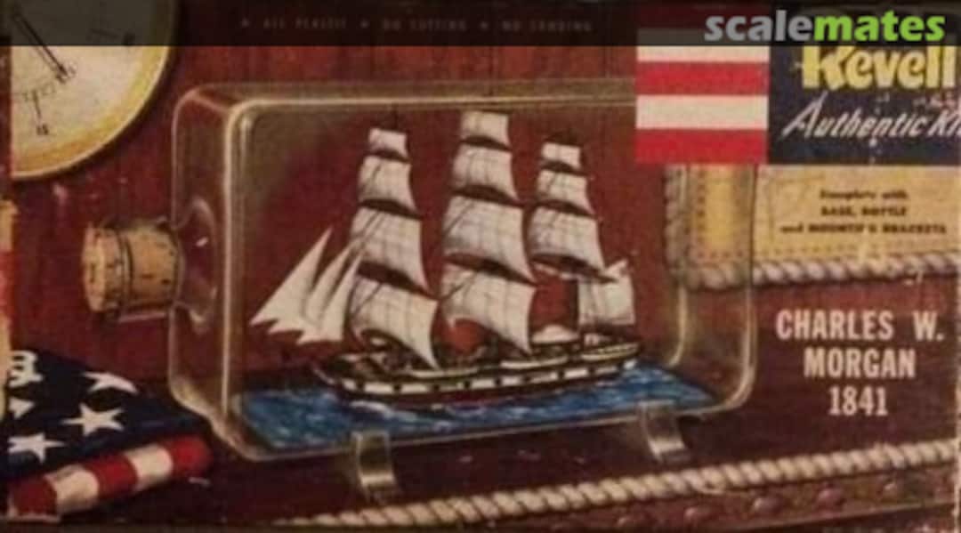 Boxart Charles W. Morgan 1841 H-416 Revell