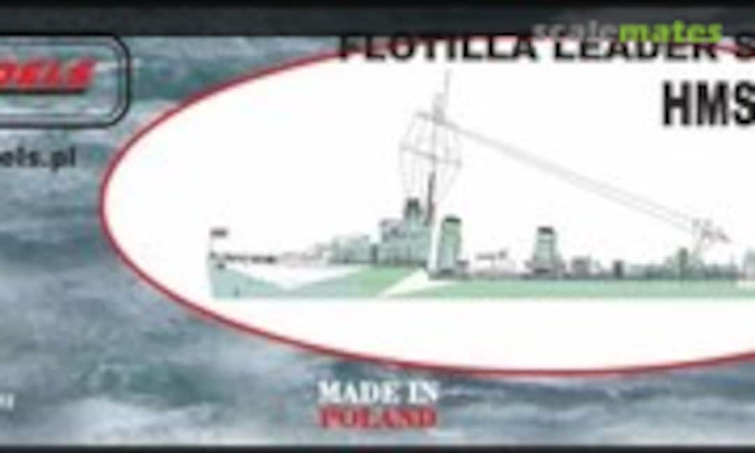 1:700 Flotilla Leader Scott Class, HMS Campbell 1942 r. (AJM Models 700-008) 700-008