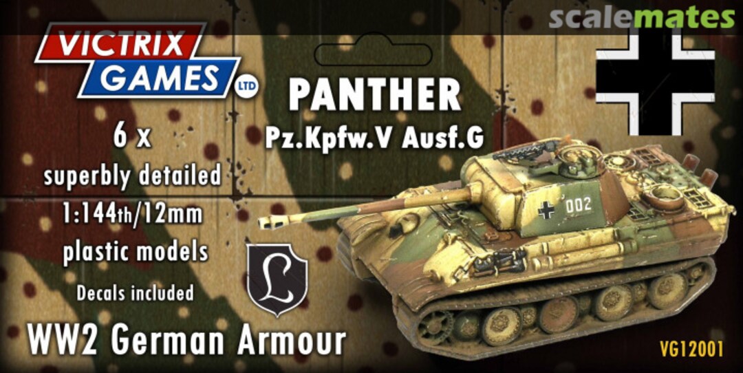 Boxart Panther Ausf G VG12001 Victrix Boxart Panther Ausf G VG12001 Victrix