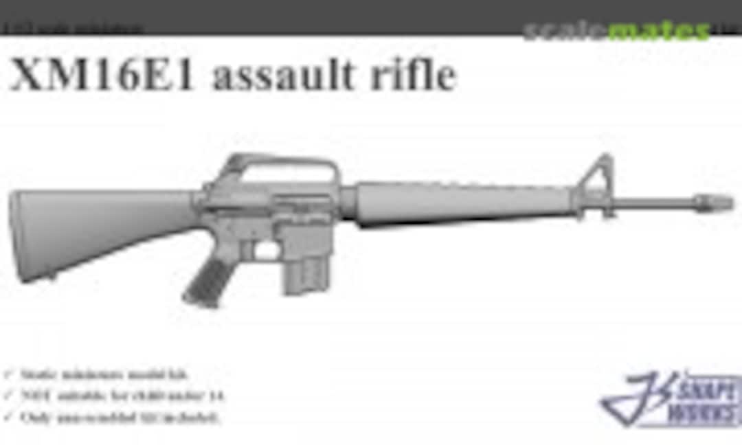 1:12 XM16E1 assault rifle (Js' Shapeworks JS12A009)